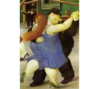 SSLDP LFHLI Fernando Botero Affiche intéressante Danseuse Fat Wall Art Fernando Botero Peinture sur Toile Et Impressions Moderne Home Decor Photo 40x60cm sans Cadre