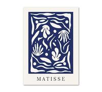 SSLDP LFHLI Henri Matisse Esthétique Affiche Feuilles De Corail Art Mural Et Impressions Henri Matisse Peinture sur Toile Moderne Home Decor Photo Murale 40x60cmx1 sans Cadre