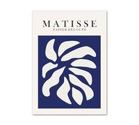 SSLDP LFHLI Henri Matisse Esthétique Affiche Feuilles De Corail Art Mural Et Impressions Henri Matisse Peinture sur Toile Maison Salon Décor Photo 40x60cmx1 sans Cadre