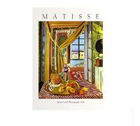 SSLDP LFHLI Henri Matisse Exposition Affiche Rebord De La Fenêtre Nature Morte Art Mural Et Impressions Henri Matisse Peinture sur Toile Décoration Murale 50x70cm sans Cadre