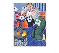 SSLDP LFHLI Henri Matisse Expressionnisme Affiche Portrait D’Une Femme Art Mural Et Impressions Henri Matisse Peinture sur Toile Décor D’intérieur Photo 50x70cm sans Cadre