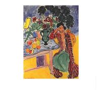 SSLDP LFHLI Henri Matisse Expressionnisme Affiche Portrait D’Une Femme Art Mural Et Impressions Henri Matisse Peinture sur Toile Décor D’intérieur Photo 50x70cm sans Cadre