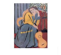 SSLDP LFHLI Henri Matisse Expressionnisme Affiche Portrait D’Une Femme Art Mural Et Impressions Henri Matisse Peinture sur Toile Décor D’intérieur Photo 50x70cm sans Cadre
