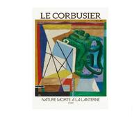 SSLDP LFHLI Le Corbusier Affiches de Style cubisme Art Mural Abstrait Vintage Le Corbusier Peinture sur Toile et Impressions Décoration intérieure Moderne Photo 50x70cm sans Cadre