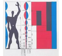 SSLDP LFHLI Le Corbusier Cubisme Rétro Affiche Le Corbusier Art Mural Abstrait Le Corbusier Peinture sur Toile Et Impressions pour La Maison Photo 50x70cm sans Cadre