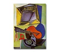 SSLDP LFHLI Maître d’Art Moderne Pablo Picasso Affiche Cubisme Abstrait Art Mural Pablo Picasso Peinture sur Toile et Impressions Home Decor Photo Murale 40x60cm sans Cadre