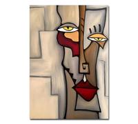 SSLDP LFHLI Maître d’Art Moderne Pablo Picasso Affiche Cubisme Abstrait Art Mural Pablo Picasso Peinture sur Toile et Impressions Home Decor Photo Murale 40x60cm sans Cadre