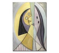 SSLDP LFHLI Maître d’Art Moderne Pablo Picasso Affiche Cubisme Abstrait Art Mural Pablo Picasso Peinture sur Toile et Impressions Home Decor Photo Murale 40x60cm sans Cadre