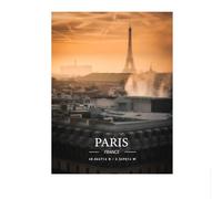 SSLDP LFHLI Nice Traveldicted City Affiche Voyage Ville Paysage Toile Peinture Nordic Wall Art and Prints Maison Salon Décor Photo 50x70cmx1 sans Cadre