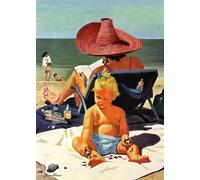 SSLDP LFHLI Norman Rockwell Vintage Poster Samedi Soir Post Wall Art Norman Rockwell Peinture sur Toile Et Impressions Home Decor Photo 50x70cmx1 sans Cadre