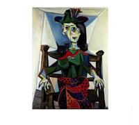 SSLDP LFHLI Pablo Picasso Surréalisme Figure Affiche Abstrait Art Mural Pablo Picasso Peinture sur Toile Et Impressions Nordique Home Decor Photo 40x60cm sans Cadre