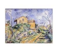 SSLDP LFHLI Paul Cezanne Affiche Classique Paysage Art Mural Paul Cezanne Peinture sur Toile Et Impressions Maison Nordique Salon Décor Photo 50x70cm sans Cadre