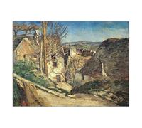 SSLDP LFHLI Paul Cézanne Affiche Ville Nature Paysage Art Mural Paul Cézanne Peinture sur Toile Et Impressions pour La Maison Salon Décor Photo 50x70cm sans Cadre