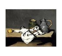 SSLDP LFHLI Paul Cézanne Affiches Nature Morte Fruits Art Mural Paul Cézanne Peinture sur Toile Et Impressions Maison Moderne Salon Décor Photo 50x70cm sans Cadre