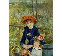 SSLDP LFHLI Pierre Auguste Renoir Fille Affiche Art Mural Classique Pierre Auguste Renoir Peinture et estampes Décoration intérieure 40x60cm sans Cadre