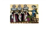 SSLDP LFHLI Poster rétro Bernard Buffet, Figures abstraites, Art Mural, Bernard Buffet, Peinture et Impressions, Tableau de décoration Nordique 50x70cm sans Cadre