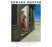 SSLDP LFHLI Poster rétro d’Edward Hopper Décors de Vie Illustrations murales Peinture et gravures sur Toile d’Edward Hopper Décor du Salon Tableau 40x60cm sans Cadre