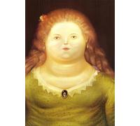 SSLDP LFHLI Poster rétro de Fernando Botero, Figurines Grosses drôles, Peinture sur Toile, Peinture Murale et imprimés de Fernando Botero, décoration intérieure, 50x70cm sans Cadre