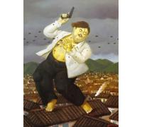 SSLDP LFHLI Rétro Fernando Botero Affiche Figures Abstraites Art Mural Fernando Botero Peinture sur Toile Et Impressions Moderne Décoration D’intérieur Photo 40x60cm sans Cadre