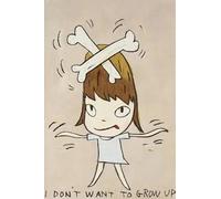 SSLDP LFHLI Style Japonais Yoshitomo Nara Affiche Vintage Girls Art Mural Yoshitomo Nara Peinture sur Toile Et Impressions Décor Intérieur Photo 40x60cmx1 sans Cadre