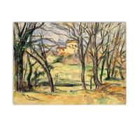 SSLDP LFHLI Vintage Paul Cezanne Affiche Paysage Art Mural Paul Cezanne Toile Peinture Et Impressions Nordic Home Salon Décor Photo 40x60cm sans Cadre