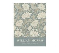 SSLDP LFHLI William Morris Affiche Vintage Botanique Floral Toile Peinture William Morris Nouveau Art Mural Et Impressions Décoration Intérieure Photo 40x60cmx1 sans Cadre