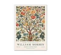 SSLDP LFHLI William Morris Esthétique Affiches Fleur Abstrait Art Mural William Morris Peinture sur Toile Et Impressions Décor Intérieur Photo 50x70cmx1 sans Cadre