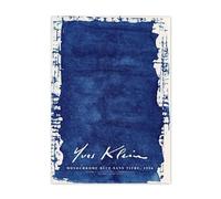 SSLDP LFHLI Yves Klein Exposition Affiche Nordique Simple Abstrait Bleu Art Mural Yves Klein Peinture sur Toile Et Impressions Décor Intérieur Photo 40x60cm sans Cadre