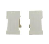 Ssmmam Lot de 50 cartes de présentation pour accessoires de cheveux Blanc 11,4 cm 7,6 cm