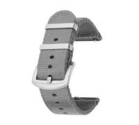 SSNAWBA 18 mm 20 mm 22 mm 24 mm Bracelet en nylon tissé Bracelet de remplacement sport à dégagement rapide Compatible avec Samsung Watch3 S3 Compatible avec Huawei Watch GT 2 46 mm Compatible avec Ama