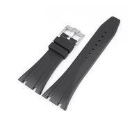 SSNAWBA Bracelet de montre en caoutchouc 26 mm compatible avec Audemars Piguet Royal Oak 15400 15703 avec boucle papillon camouflage pour homme compatible avec AP, 26mm, Agate