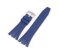 SSNAWBA Bracelet de montre en caoutchouc 26 mm compatible avec Audemars Piguet Royal Oak 15400 15703 avec boucle papillon camouflage pour homme compatible avec AP, 26mm, Agate