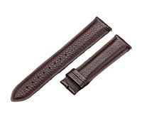 SSNAWBA Bracelet de montre universel en cuir de vache de 12/13/14/15/16/17/18/19/20/21/22/23/24 mm pour homme et femme Marron, 17mm, Agate
