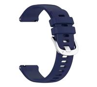 SSNAWBA Bracelet En Silicone 18 Mm, 20 Mm, 22 Mm, Compatible Avec Les Montres Vivoactive 6, 5, 4, 4S, Venu 3, 2, 2S, 3S, SQ, Forerunner 970, 165(Midnight Blue,20mm)