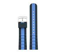 SSNAWBA Bracelet en silicone haute résistance compatible avec Swatch X Blancpain Fifty Fathoms 22 mm for hommes et femmes, bracelet de montre en caoutchouc étanche for sport de plongée(Royal Blue blue