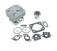 SSNAWBA Kit Cylindre-Piston Compatible avec Echo SRM-261SB SRM-261S SRM-261U PPT-260 HCA-260 HCA-261 PB-261i PAS-260 SHC-260 SHC-261 PAS-261
