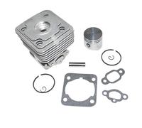 SSNAWBA Kit Cylindre-Piston Compatible avec Oleo-Mac BC350 BC380 Sparta 37 370 38 380 381 OM36 Compatible avec EFCO 8370 8371 DS3500 DS3800 Stark 37 38 3700 3800