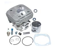 SSNAWBA Kits Cylindre-Piston 50mm compatibles avec tronçonneuse Husqvarn 365 x-torq Jonsered 2166 575774102