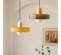 SSNCcNC 11, Lampe de salle à manger Verre Nordique Suspension Moderne/Vintage Lampe pendante Style français Chambre à coucher Table de chevet Design créatif E27 Salon 25CM