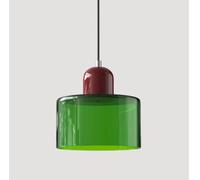 SSNCcNC 23, Lampe de salle à manger Nordique Moderne Lampe suspendue Verre Vintage Style français Chambre à coucher Table de chevet Design créatif E27 Salon Loft 15CM