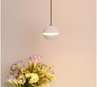 SSNCcNC Blanc,B, LED moderne Chambre à coucher Table de chevet Nordique Minimalisme Luminaire suspendu Lampe à suspension Lampe de salle à manger 5W 4500K Salle de séjour