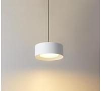 SSNCcNC Blanc, LED Modernes Nordique Table de chevet Lampe suspendue Lampe pendante Lampe de table de salle à manger= Lumière chaude 3000K Minimalisme Lampes suspendues15*9CM