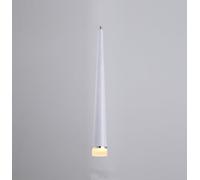 SSNCcNC Blanc, LED Nordique Lampe de salle à manger Moderne Minimalisme Lampe suspendue Chambre à coucher Table de chevet 5W Design créatif Lumière neutre 4500K Salon Loft