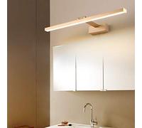 SSNCcNC D'or,50CM, LED Miroir lumière Étanche Lampe miroir Éclairage de lampe d'armoire de miroir Salle de bains Lumière d'armoire Applique Lumière de salle de bain Lumière blanche 6000K