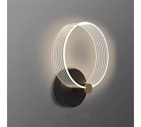 SSNCcNC LED Acrylique Lampes murales À l'intérieur Facile Applique 12W moderne Éclairage mural Le salon Couloir Escalier 3000k/4500k/6000k (Commutation aléatoire de)