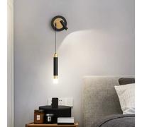 SSNCcNC LED Moderne Appliques 3W+1W à l'intérieur Appliques murales Liseuse Suspension 3000K Décoration Lampe de chevet Pour Le salon Chambre à coucher Applique murale