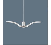 SSNCcNC nordique Mouette Lampe suspendue Design moderne Lampe à suspension LED Salle à manger Table de chevet 1 flamme Chambre Plafonnier Créatif Le salon Grenier Bar Café cuisine,B