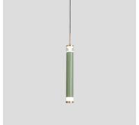 SSNCcNC Vert, LED Moderne Lampe pendante Design créatif Minimalisme Table de chevet Lampe pendante 7W Lumière neutre 4500K Chambre à coucher Chambre à coucher Escalier Loft Salle à manger