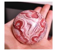 SSOPTMCB Boule de cristal de rhodochrosite naturelle pierre précieuse sphère symbole d'amour cadeaux originaux pour femmes pierres bijoux indépendants pierres de quartz cristaux Reiki (taille
