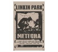 SSOPTMCB Linkin Park Meteora Album Cover Poster, Official Band Wall Art Print, Large Music Poster for Bedroom Game Room Office Decor(Unframed,12x18inch(30x45cm))